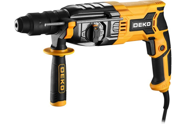 Перфоратор DEKO DKH1250W сетевой, доп. патрон, в кейсе, 1250 Вт 063-4366