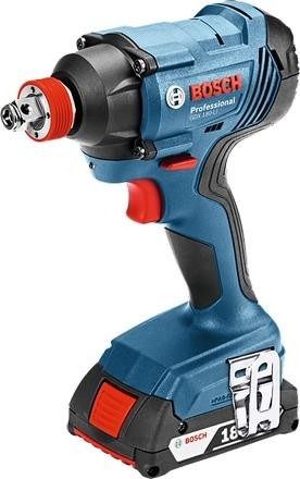 Гайковерт аккумуляторный BOSCH GDX 180 LI ударный 06019G5220 2х3,0Ач, кейс