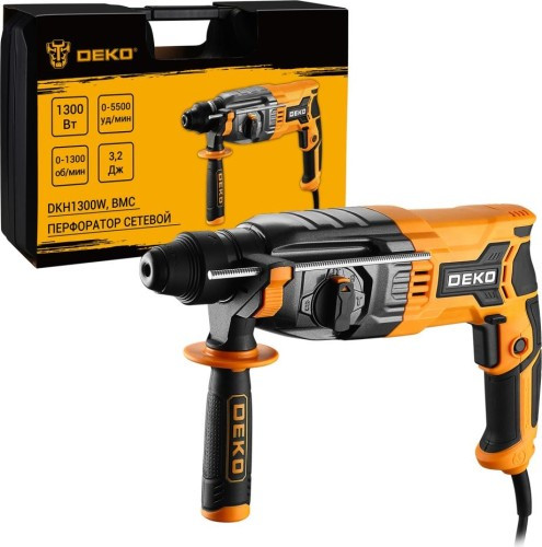 Перфоратор DEKO DKH1300W в кейсе 083-1062