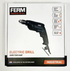 Дрель безударная сетевая FERM PDM1048P
