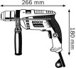 Дрель ударная сетевая BOSCH GSB 13 RE (БЗП) односкоростная 0601217100