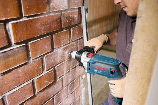 Дрель ударная сетевая BOSCH GSB 13 RE (БЗП) односкоростная 0601217100