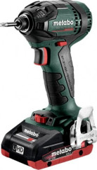 Гайковерт аккумуляторный METABO SSD 18 LTX 4,0 Ач 200 BL ударный 200 BL ударный, бесщеточный 602396800