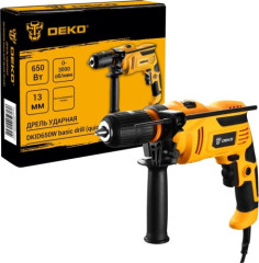 Дрель ударная сетевая DEKO DKID650W (063-4085) 063-4085