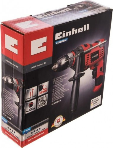 Дрель ударная сетевая EINHELL TC-ID 550 E, 550Bт 4258621