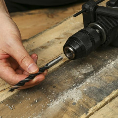 Дрель ударная сетевая DEKO DKID1500W двухскоростная, в кейсе, БЗП 063-4322