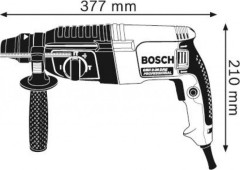 Перфоратор BOSCH GBH 2-26 DRE SET БЗП в комплекте 0615990K00 отвертка Wiha