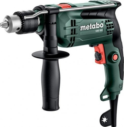 Дрель ударная сетевая METABO SBE 650 (ЗВП) односкоростая 600742000