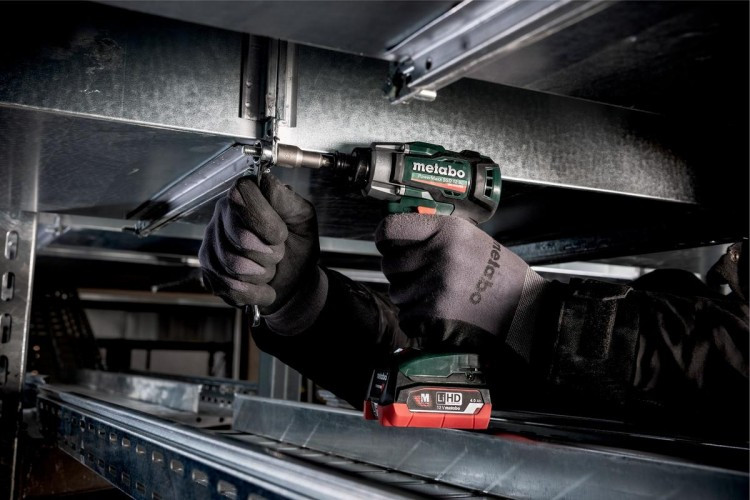 Гайковерт аккумуляторный METABO PowerMaxx SSD 12 BL без АКБ и ЗУ, Metaloc, бесщеточный 601115840
