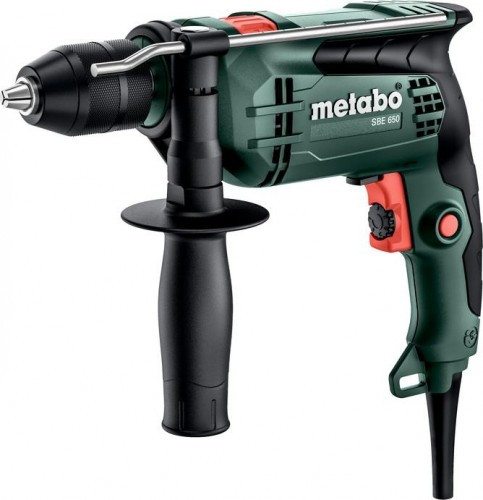 Дрель ударная сетевая METABO SBE 650 (БЗП) односкоростная 600742850