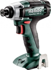 Гайковерт аккумуляторный METABO PowerMaxx SSD 12 ударный, без АКб и ЗУ 601114890 Картонная коробка