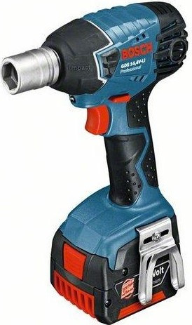 Гайковерт аккумуляторный BOSCH GDS 14,4 V-LI ударный 06019A1T06 2 х 4,0 Ач