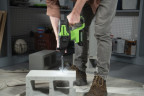 Перфоратор аккумуляторный GREENWORKS GD24SDS2K4 бесщеточный 3803007UB