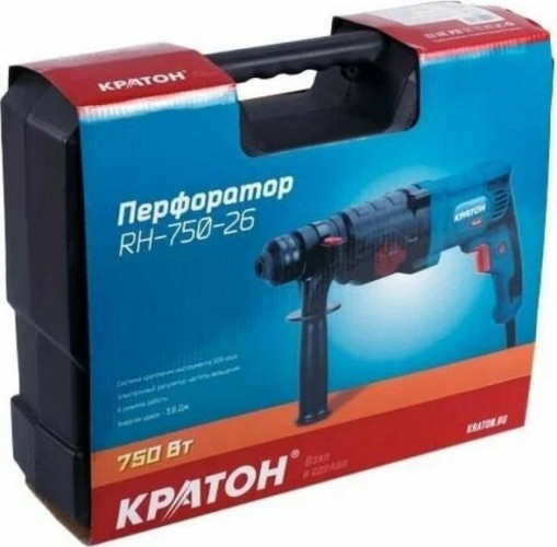 Перфоратор КРАТОН RH-750-26 3 07 01 026