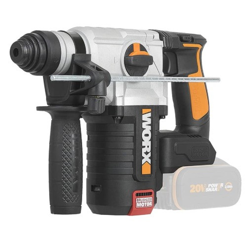 Перфоратор аккумуляторный Worx WX380.9 бесщеточный 20В, без АКБ и ЗУ