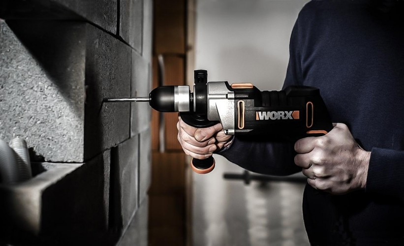Дрель ударная сетевая Worx WX318