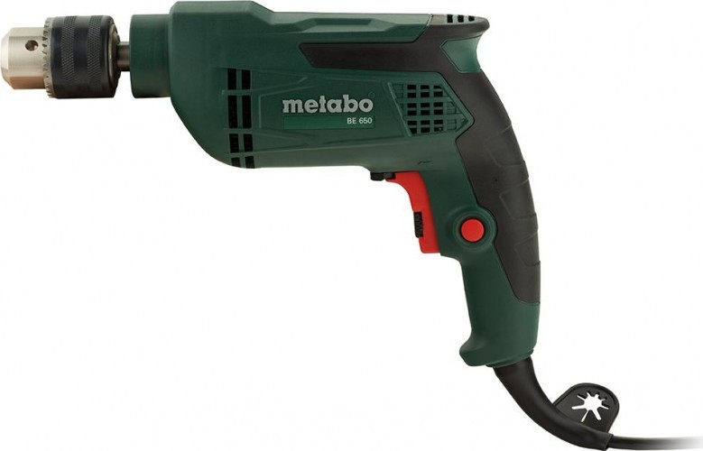 Дрель безударная сетевая METABO BE 650 (ЗВП) односкоростная 600360000