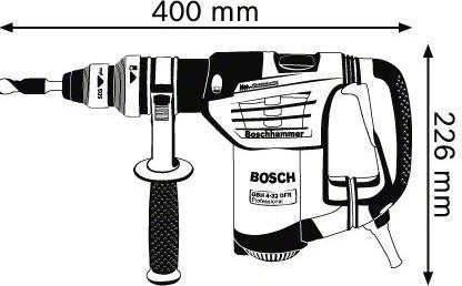 Перфоратор BOSCH GBH 4-32 DFR-S 0611332101 Кейс