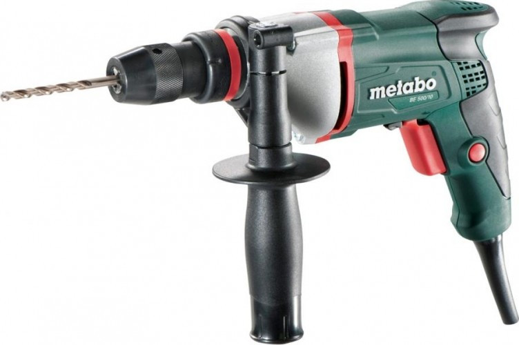 Дрель безударная сетевая METABO BE 500/10 (БЗП) односкоростная 600353000