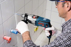Дрель ударная сетевая BOSCH GSB 20-2 (БЗП) двухскоростная 060117B400 Кейс L-Case