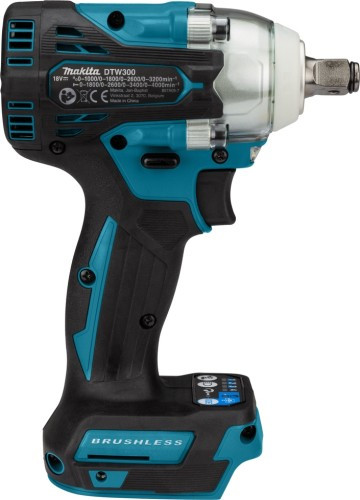 Гайковерт аккумуляторный MAKITA DTW300SF1J ударный