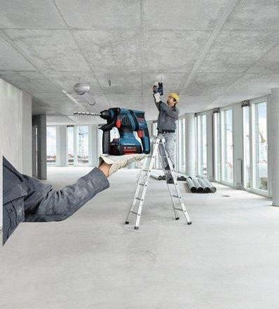Перфоратор аккумуляторный BOSCH GBH 36 V-EC Compact бесщеточный 0611903R02 2х1,3Ач, кейс