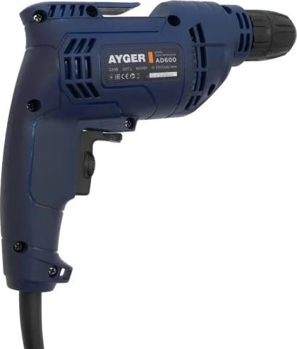 Дрель безударная сетевая AYGER AD600