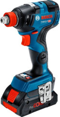 Гайковерт аккумуляторный BOSCH GDS 18 V-200 ударный 06019J23F0