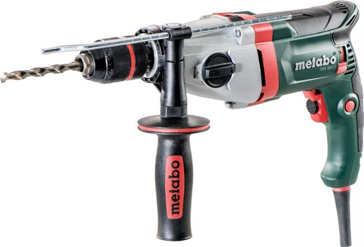 Дрель ударная сетевая METABO SBE 850 - 2 (БЗП) двухскоростная 600782500