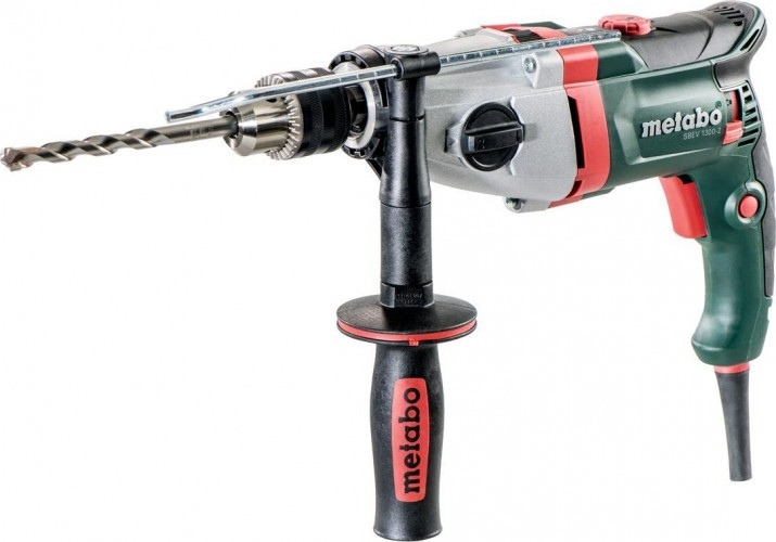 Дрель ударная сетевая METABO SBEV 1300 - 2 (ЗВП) двухскоростная 600785000