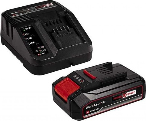 Гайковерт аккумуляторный EINHELL PXC Impaxxo 18/230, 18B,BL АКБ 2.5 Ач, ЗУ 4510080SET