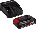 Гайковерт аккумуляторный EINHELL PXC Impaxxo 18/230, 18B,BL АКБ 2.5 Ач, ЗУ 4510080SET