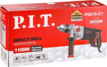 Дрель ударная сетевая P.I.T. PSB16-C1