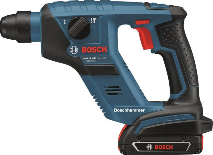 Перфоратор аккумуляторный BOSCH GBH 18 V- LI Compaсt 0611905308 2х2,0 Ач