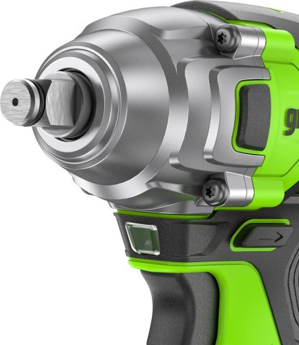 Гайковерт аккумуляторный GREENWORKS GD24IW400 ударный, 24V, АКБ 5Ач и ЗУ 3802907CUG