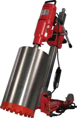 Машина алмазного бурения VOLL V-Drill 400N с наклонной стойкой 1.04002