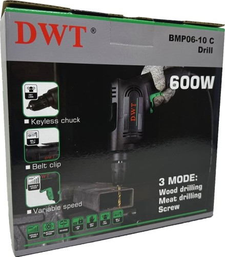 Дрель безударная сетевая DWT BMP06-10 C