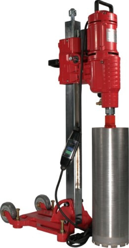 Машина алмазного бурения VOLL V-Drill 250N с наклонной стойкой 1.02502