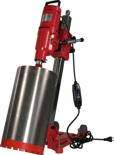 Машина алмазного бурения VOLL V-Drill 350N с наклонной стойкой 1.03502