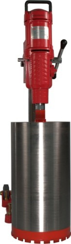 Машина алмазного бурения VOLL V-Drill 350N с наклонной стойкой 1.03502