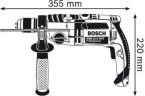 Дрель ударная сетевая BOSCH GSB 21-2 RCT двухскоростная 060119C700 Кейс