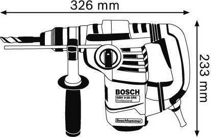 Перфоратор BOSCH GBH 3-28 DRE 061123A000 Кейс