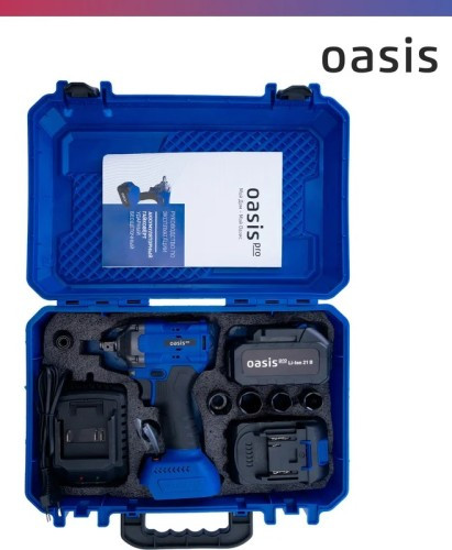 Гайковерт аккумуляторный OASIS GK-750 Pro 4640130987329