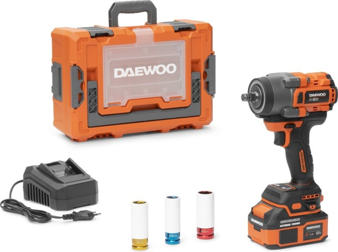 Гайковерт аккумуляторный DAEWOO DAX 6021Li SET ударный