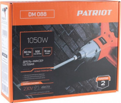 Миксер строительный сетевой PATRIOT DM 088 120301088