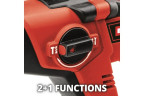 Перфоратор аккумуляторный EINHELL PXC TC-HD 18/12 Li ЗУ, АКБ 2.5Ач 4513970SET