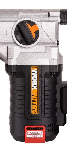 Перфоратор аккумуляторный Worx WX380 бесщеточный 20В, 4Ач x2, ЗУ 2А, кейс