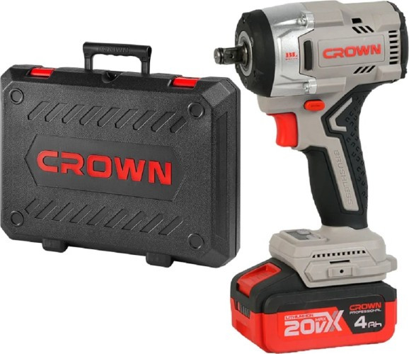 Гайковерт аккумуляторный Crown CT22062HX-4 BMC